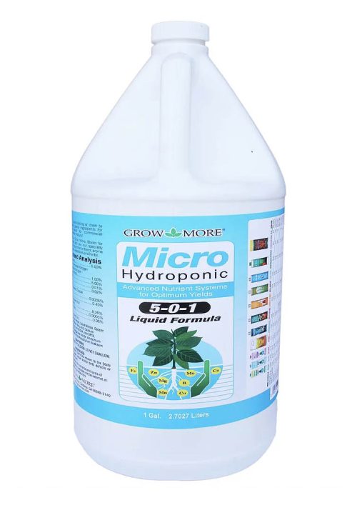 Micro (5-0-1) 1 Gallon - Premium Hydroponic Nutrient